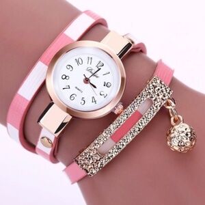 Luxury Bracelet Wrap Quartz watch